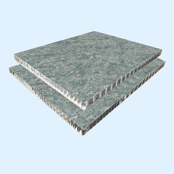 stone look aluminium honeycomb panels for wall cladding